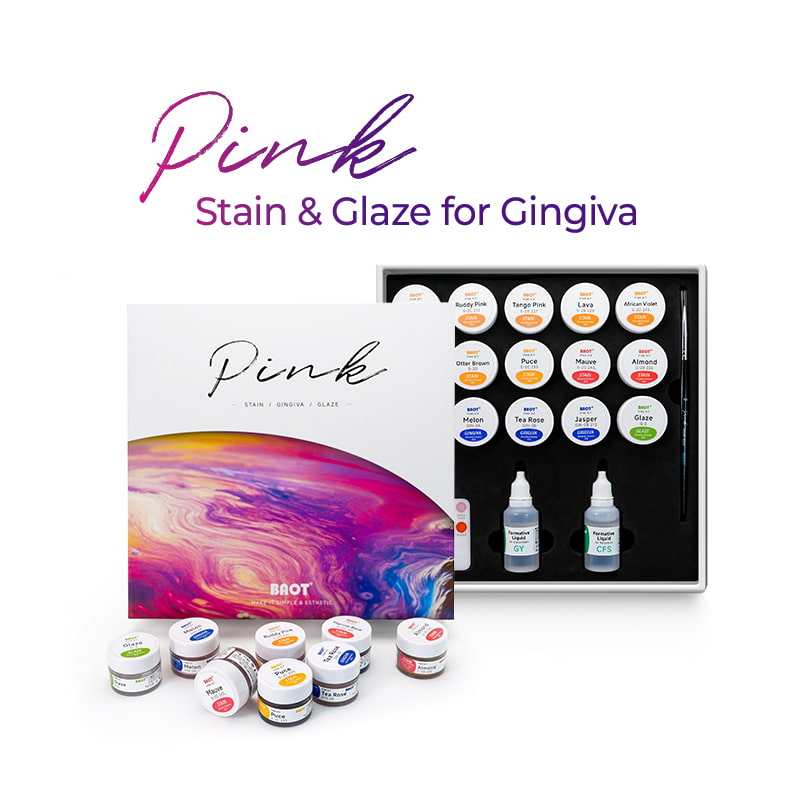 Pasta de tinte rosa BAOT para encías – Catálogo de productos