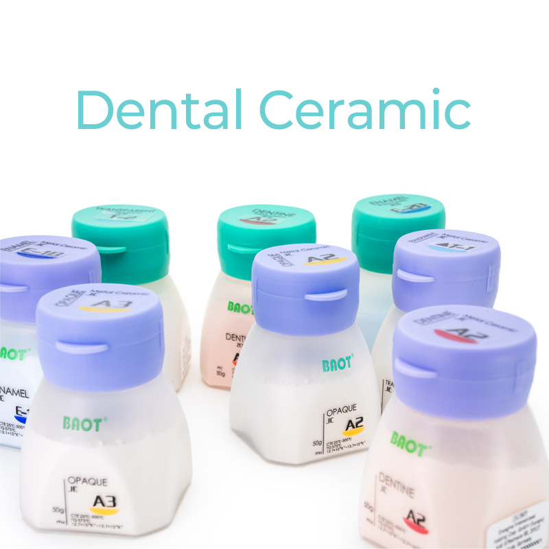 Catálogo de cerámica metálica y zirconia BAOT PB-ES-01 A01