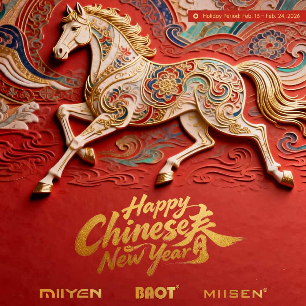 Aviso de vacaciones del Año Nuevo chino