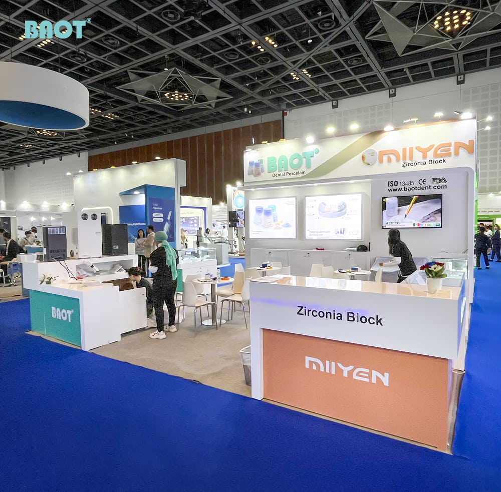 BAOT brilla en la exposición dental AEEDC de Dubai con materiales dentales innovadores